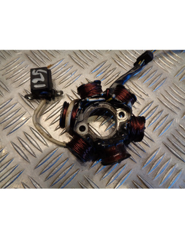 stator bobines allumage 6 poles 5 fils scooter 125 chinois gy6 152 qmi 152qmi