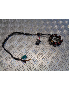 stator bobines allumage 8 poles 4 fils scooter chinois gy6 50 139qma 139qmb 4 te