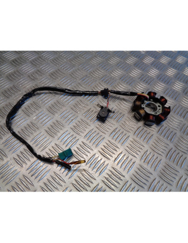 stator bobines allumage 8 poles 4 fils scooter chinois gy6 50 139qma 139qmb 4 te
