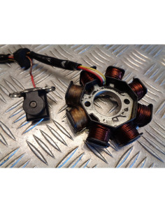 stator bobines allumage 8 poles 4 fils scooter chinois gy6 50 139qma 139qmb 4 te 2