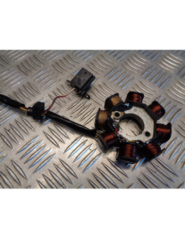 stator bobines allumage 8 poles 4 fils scooter chinois gy6 50 139qma 139qmb 4 te