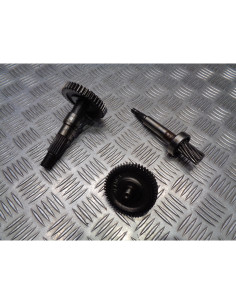 transmission engrenage pignon qj40-4 arbre scooter chinois 50 gy6 2 temps 1e40qm