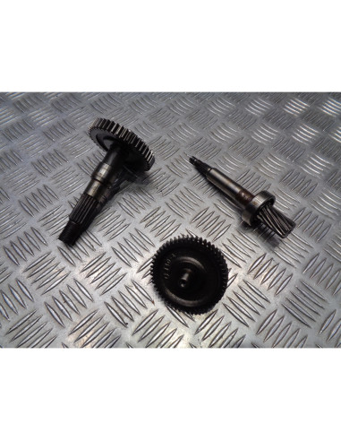 transmission engrenage pignon qj40-4 arbre scooter chinois 50 gy6 2 temps 1e40qm