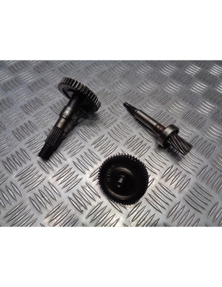 transmission engrenage pignon qj40-4 arbre scooter chinois 50 gy6 2 temps 1e40qm