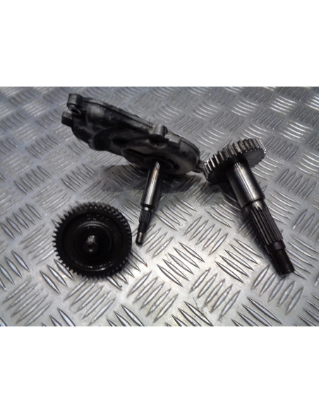 transmission engrenage pignon qj40 arbre carter scooter chinois 50 gy6 2 temps 1