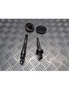 transmission pignon engrenage arbre long scooter 50 chinois gy6 139 qma qmb 4 te