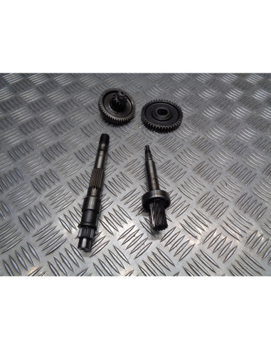transmission pignon engrenage arbre long scooter 50 chinois gy6 139 qma qmb 4 te