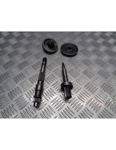 transmission pignon engrenage arbre long scooter 50 chinois gy6 139 qma qmb 4 te