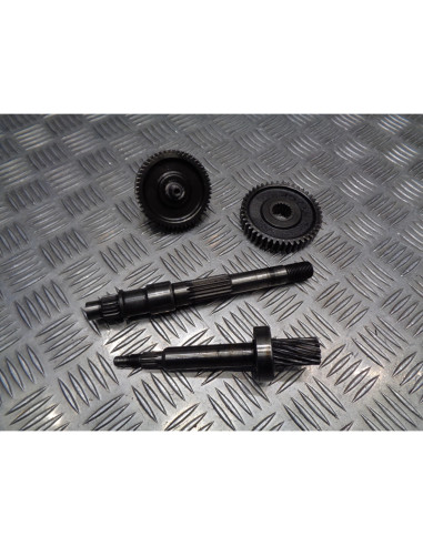 transmission pignon engrenage arbre long scooter 50 chinois gy6 139 qma qmb 4 te