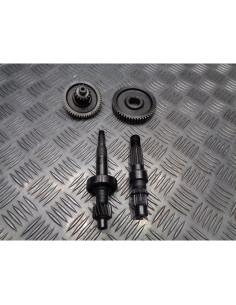 transmission pignon engrenage arbre court scooter 50 chinois gy6 139 qma qmb 4 t