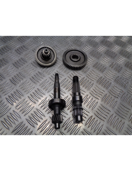 transmission pignon engrenage arbre court scooter 50 chinois gy6 139 qma qmb 4 t
