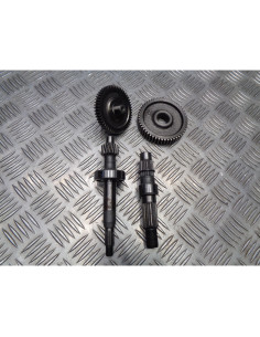 transmission pignon engrenage arbre court scooter 50 chinois gy6 139 qma qmb 4 t 2