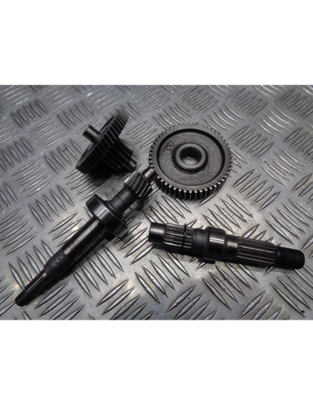 transmission pignon engrenage arbre court scooter 50 chinois gy6 139 qma qmb 4 t