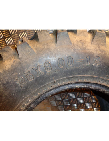 2 x pneu kenda bear claw 25 x 8 - 12 quad hsun hs 700 hs1102mu atv huansong chin