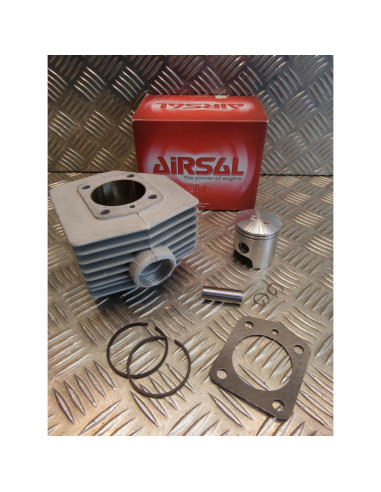 cylindre piston airsal sport 02140547 diam 47 mobylette cyclo mbk 50 51 dakota k