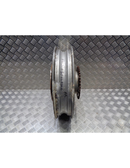 jante arriere moto aprilia 125 50 red rose