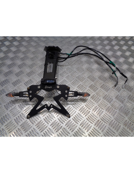 support plaque immatriculation ermax moto suzuki 750 gsxs