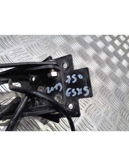 support plaque immatriculation ermax moto suzuki 750 gsxs