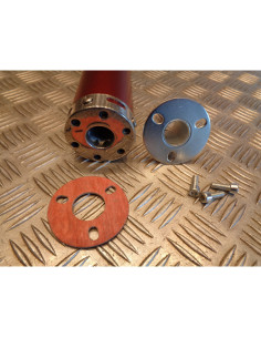 cartouche silencieux universel adaptable rouge pour pot echappement scooter moto 2