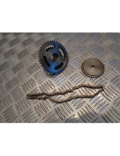 pignon chaine pompe huile quad hsun hs 700 hs1102mu atv huansong chinois 4x4 2