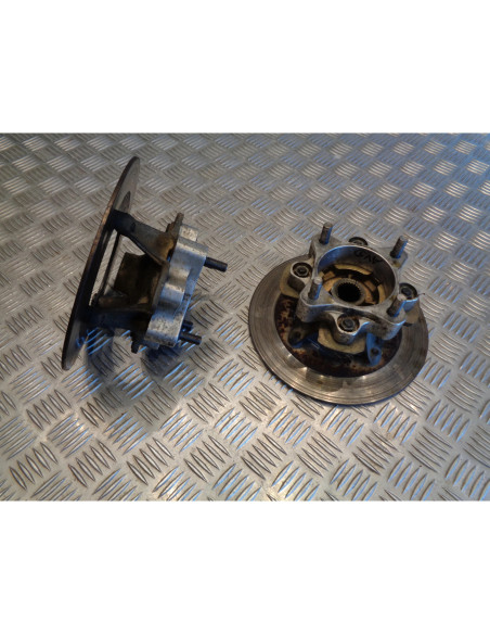 paire moyeu roue disque frein avant elargisseur voie quad hsun hs 700 hs1102mu