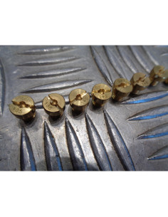 10 gicleur 6mm carburateur dellorto phbn / phva n° 135 , 138 , 140 , 142 , 145 , 2