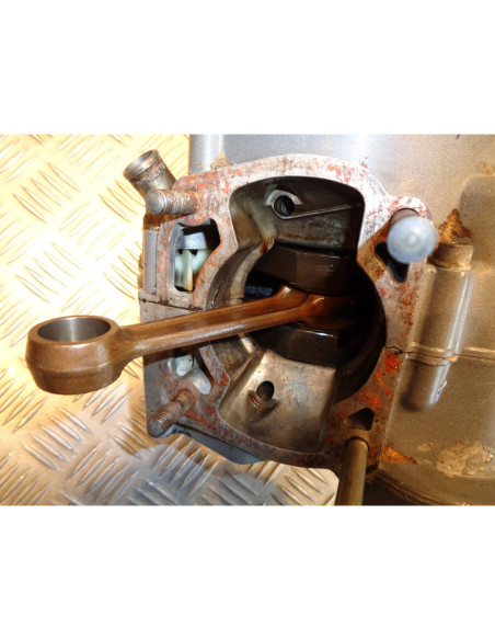 bas moteur rotax 123 moto aprilia 125 tuareg