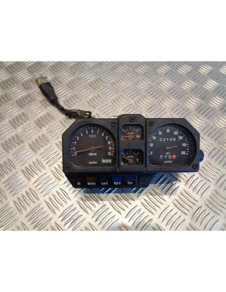 compteur vitesse tableau bord moto aprilia 125 tuareg