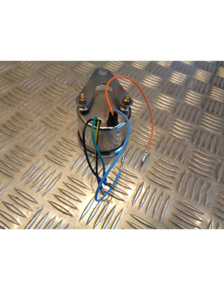 compteur compte tours electrique universel adaptable scooter moto quad chrome fo