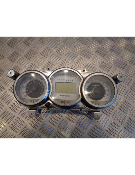 compteur vitesse 40982 kms tableau bord scooter peugeot 125 satelis j2aaa 2008