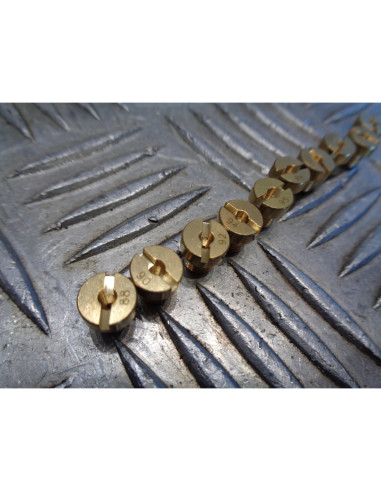 10 gicleur 6mm carburateur dellorto phbn / phva n° 88 , 90 , 92 , 94 , 95 , 98 ,
