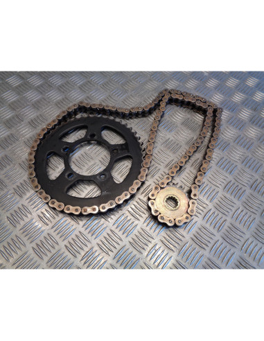 kit chaine couronne pignon moto suzuki gsx 750 f gsxf gr78a