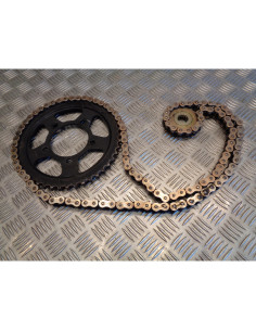 kit chaine couronne pignon moto suzuki gsx 750 f gsxf gr78a 2