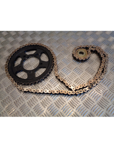 kit chaine couronne pignon moto suzuki gsx 750 f gsxf gr78a