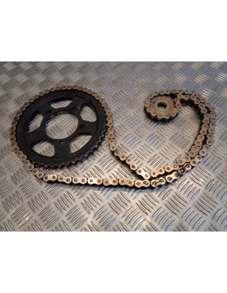 kit chaine couronne pignon moto suzuki gsx 750 f gsxf gr78a