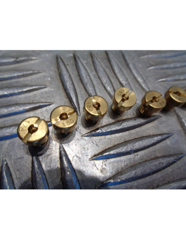 10 gicleur 6mm carburateur dellorto phbn / phva n° 178 , 180 , 182 , 185 , 188 ,