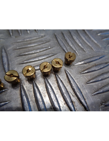 10 gicleur 6mm carburateur dellorto phbn / phva n° 178 , 180 , 182 , 185 , 188 ,