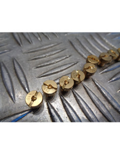 10 gicleur 6mm carburateur dellorto phbn / phva n° 110 , 112 , 115 , 118 , 120 , 2