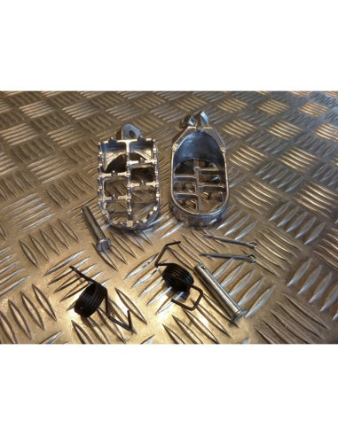 paire cale repose pied moto cross honda 50 70 80 100 crf xr dirt bike ...