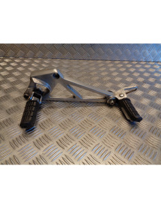 platine repose cale pied gauche moto honda vf 1000 f sc15