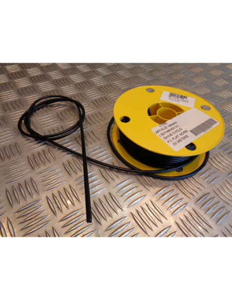 gaine noir de cable gaz accelerateur diam 5 mm au metre pour moto scooter quad m