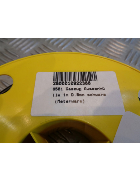 gaine noir de cable gaz accelerateur diam 5 mm au metre pour moto scooter quad m