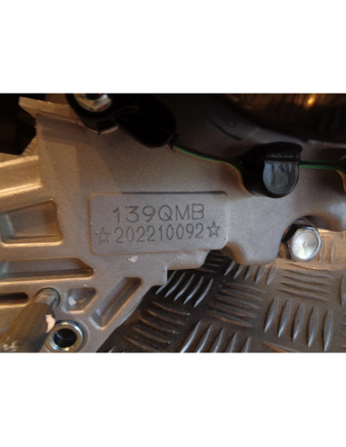 moteur complet scooter chinois 50 gy6 4 temps 139 qmb 12 pouces arbre transmissi