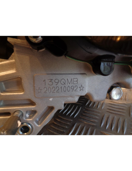 moteur complet scooter chinois 50 gy6 4 temps 139 qmb 12 pouces arbre transmissi