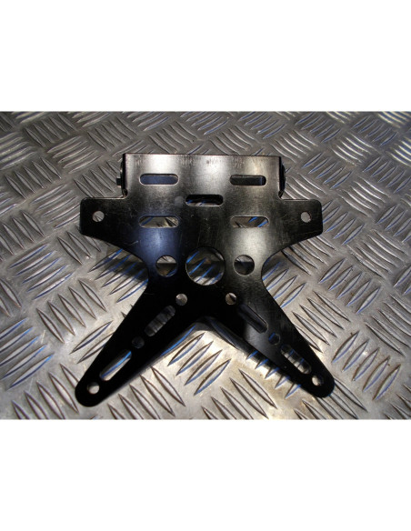 support de plaque immatriculation universel adaptable moto scooter quad ...