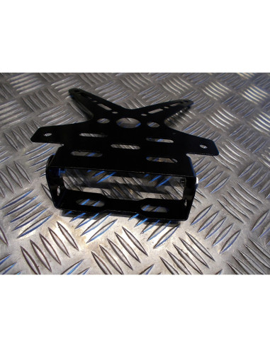 support de plaque immatriculation universel adaptable moto scooter quad ...